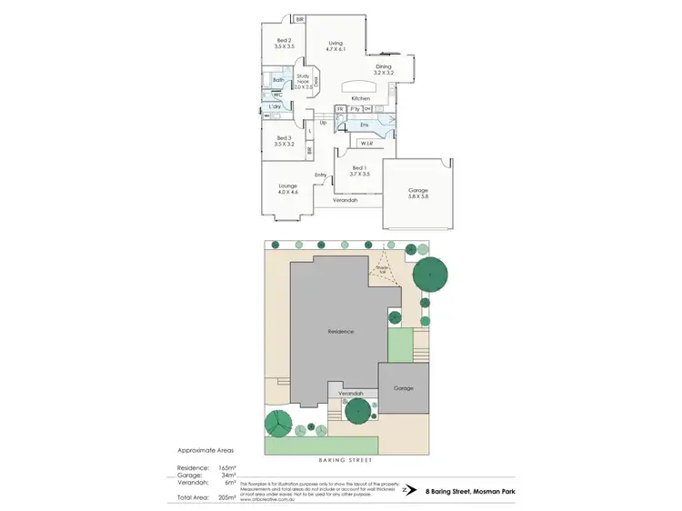 Floorplan of Homely house listing, 8 Baring Street, Mosman Park WA 6012
