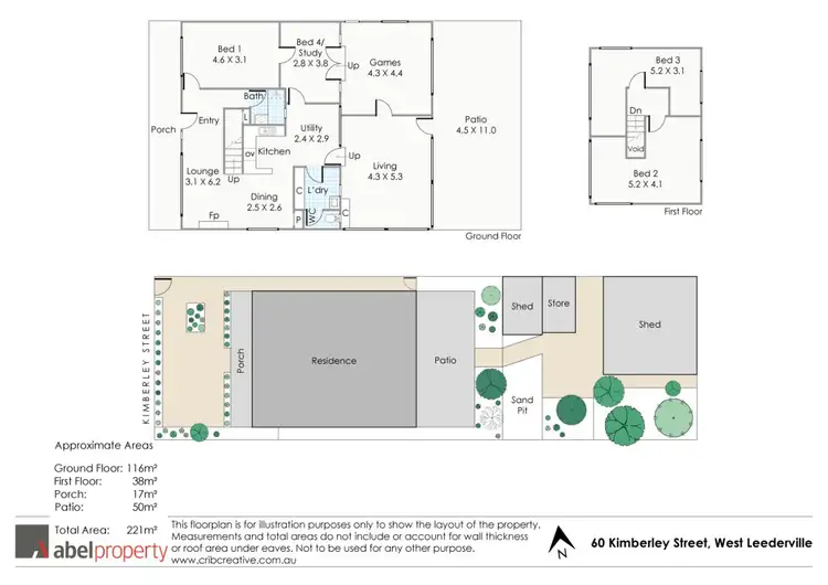Floorplan of Homely house listing, 60 Kimberley Street, West Leederville WA 6007