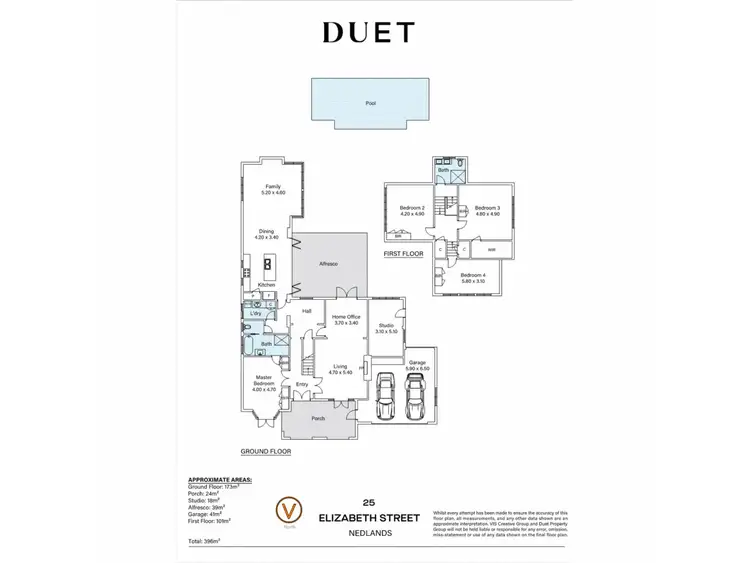 Floorplan of Homely house listing, 25 Elizabeth Street, Nedlands WA 6009