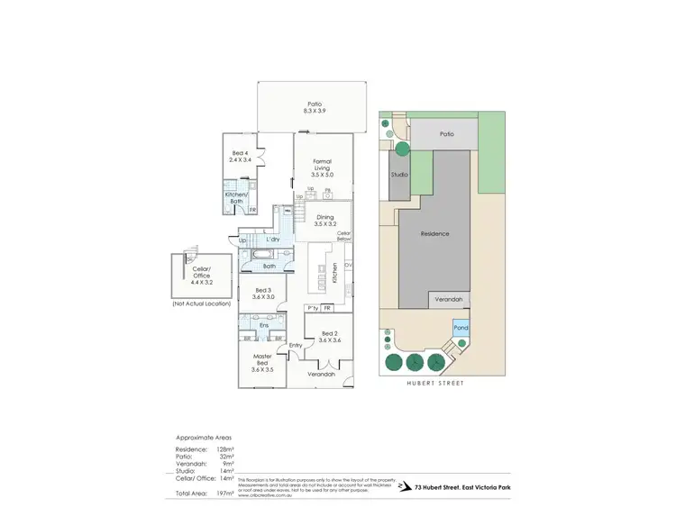 Floorplan of Homely house listing, 73 Hubert Street, East Victoria Park WA 6101
