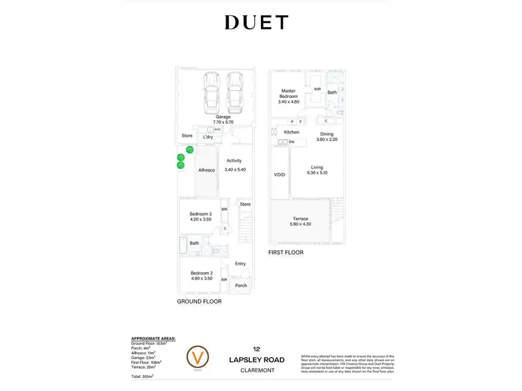 Floorplan of Homely house listing, 12 Lapsley Road, Claremont WA 6010