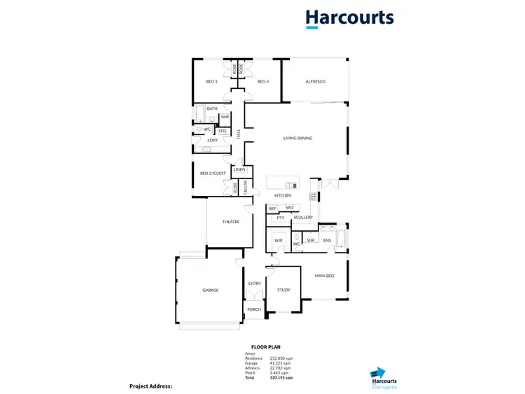 Floorplan of Homely house listing, 33 Carlisle Street, Shoalwater WA 6169