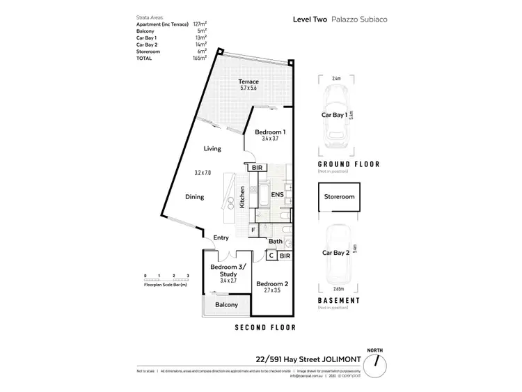 Floorplan of Homely apartment listing, 22/591 Hay Street, Jolimont WA 6014