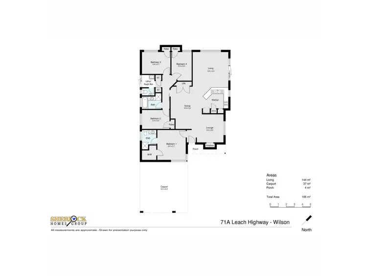Floorplan of Homely house listing, 71A Leach Highway, Wilson WA 6107