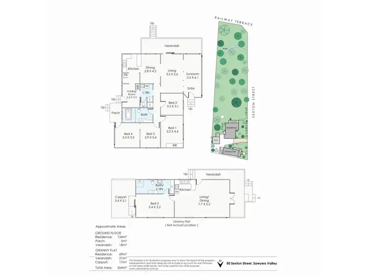 Floorplan of Homely house listing, 50 Sexton Street, Sawyers Valley WA 6074