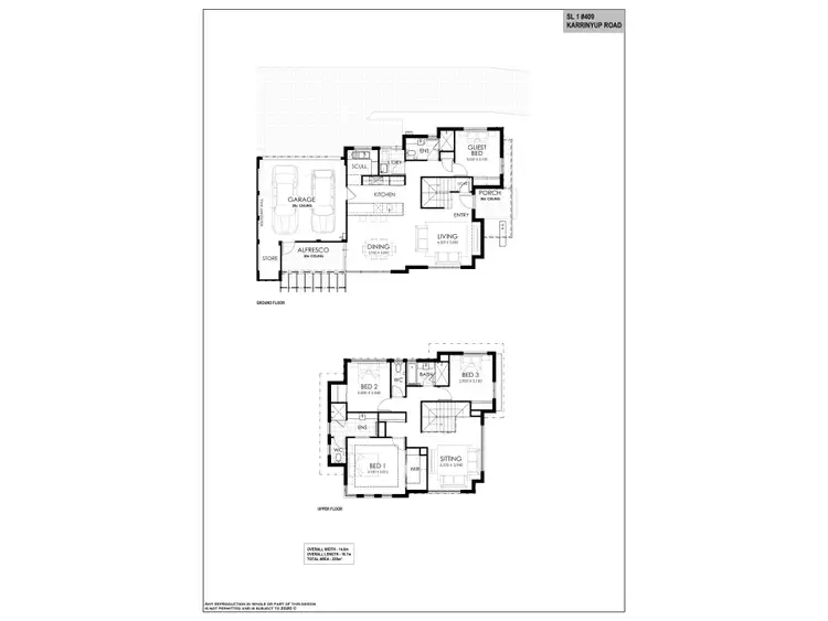 Floorplan of Homely land listing, 2B Ornum Place, Innaloo WA 6018
