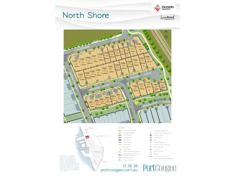 Floorplan of Homely land listing, Lot 1235, Caledonia Loop, North Coogee WA 6163