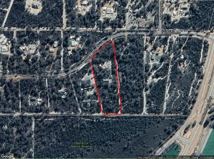 Floorplan of Homely land listing, 53 Sugar Gum Drive, Chittering WA 6084