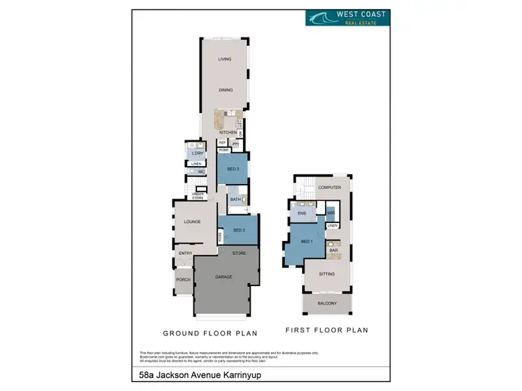 Floorplan of Homely house listing, 58a Jackson Avenue, Karrinyup WA 6018