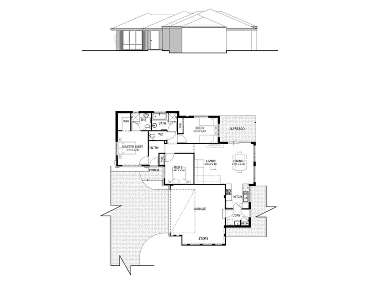 Floorplan of Homely house listing, 18C Webber Street, Willagee WA 6156