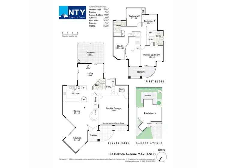 Floorplan of Homely house listing, 23 Dakota Avenue, Maylands WA 6051