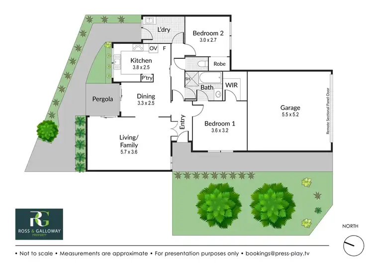 Floorplan of Homely unit listing, 6/10 Walsh Place, Booragoon WA 6154