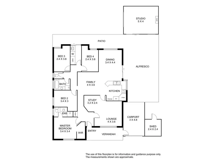Floorplan of Homely house listing, 22 Waterhall Road, South Guildford WA 6055
