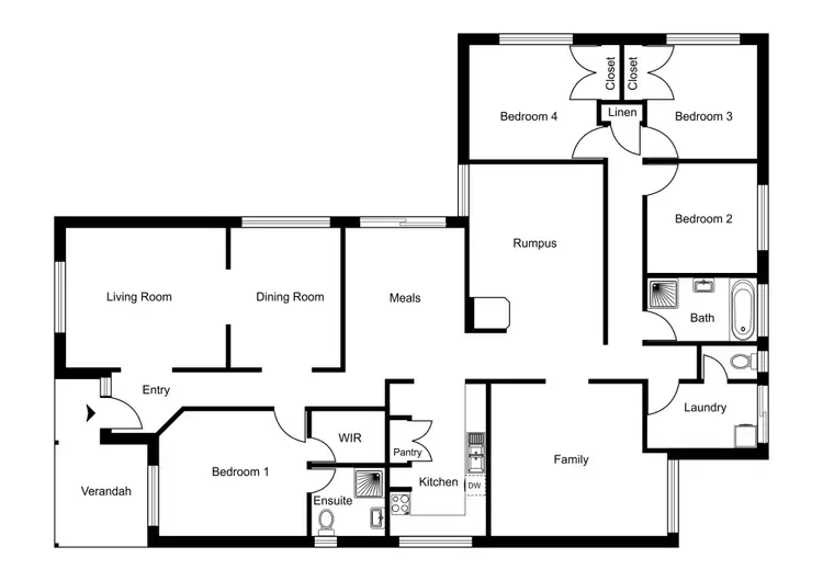 Floorplan of Homely house listing, 3 Regents Place, College Grove WA 6230