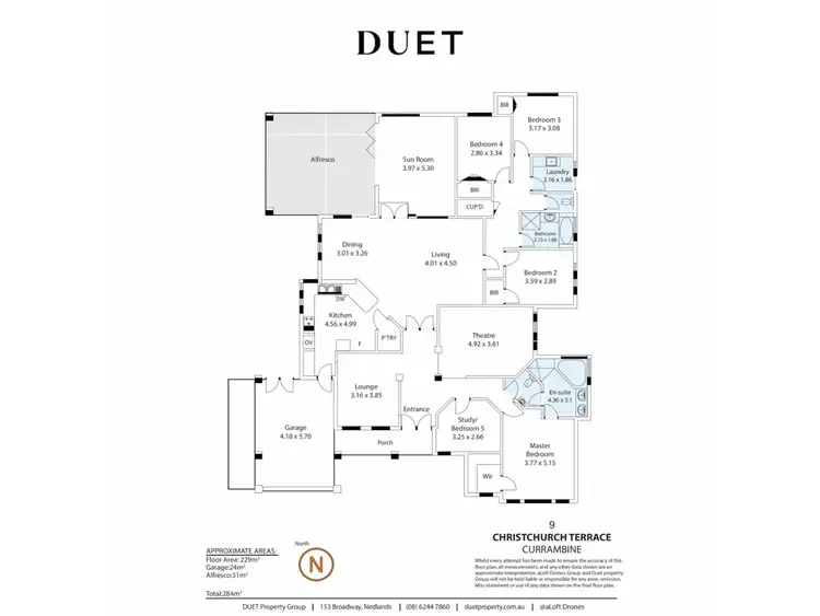 Floorplan of Homely house listing, 9 Christchurch Terrace, Currambine WA 6028