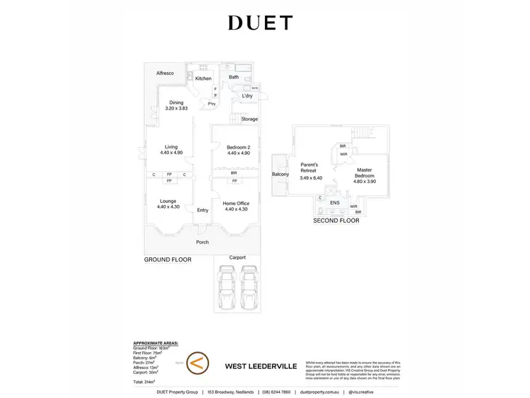 Floorplan of Homely house listing, 132 St Leonards Avenue, West Leederville WA 6007