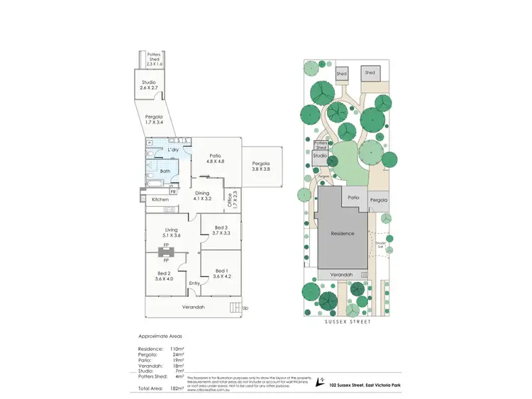 Floorplan of Homely house listing, 102 Sussex Street, East Victoria Park WA 6101