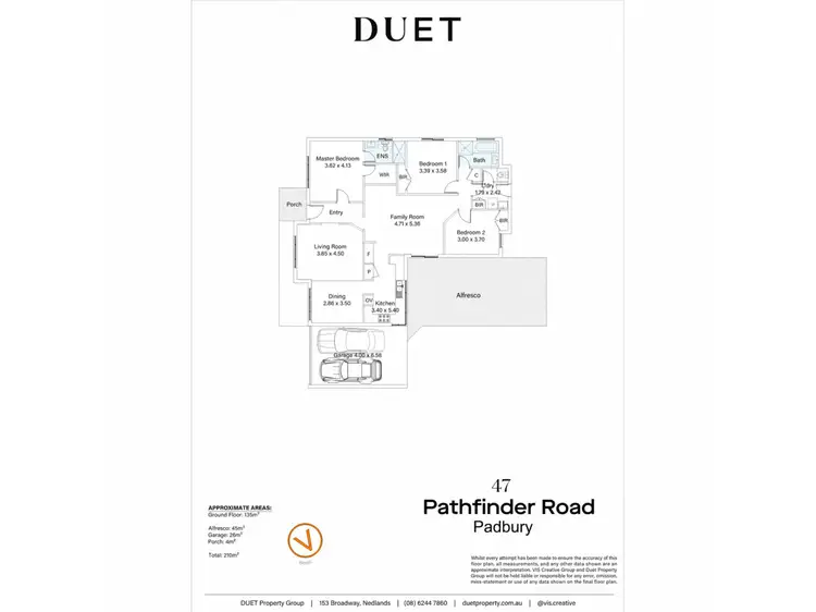 Floorplan of Homely house listing, 47 Pathfinder Road, Padbury WA 6025