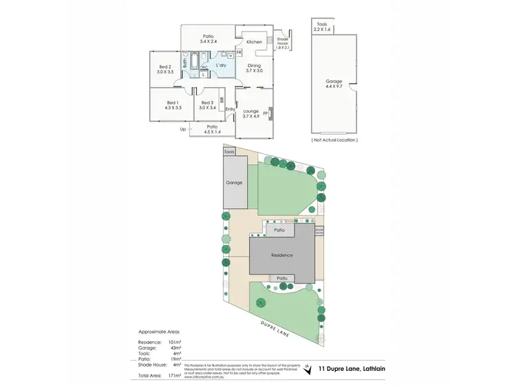 Floorplan of Homely house listing, 11 Dupre Lane, Lathlain WA 6100