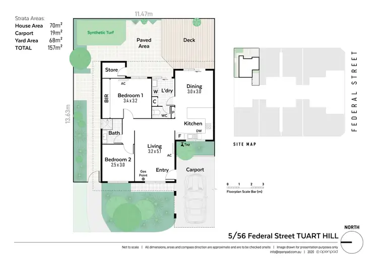 Floorplan of Homely villa listing, 5/56 Federal Street, Tuart Hill WA 6060