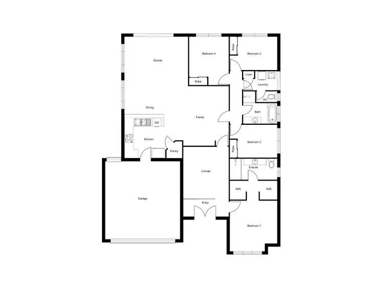 Floorplan of Homely house listing, 7 Advance Road, Dalyellup WA 6230