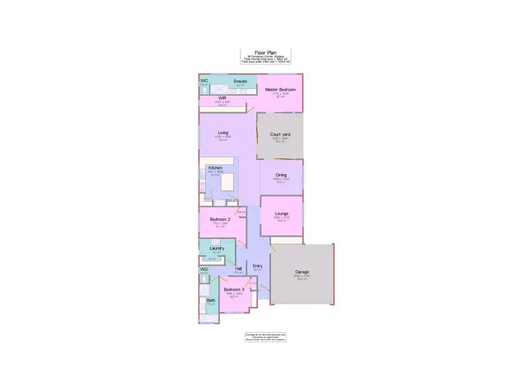 Floorplan of Homely house listing, 18 Ferndown Corner, Wellard WA 6170