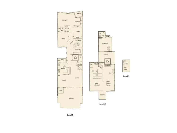 Floorplan of Homely apartment listing, 3/19 Breakwater Parade, Mandurah WA 6210