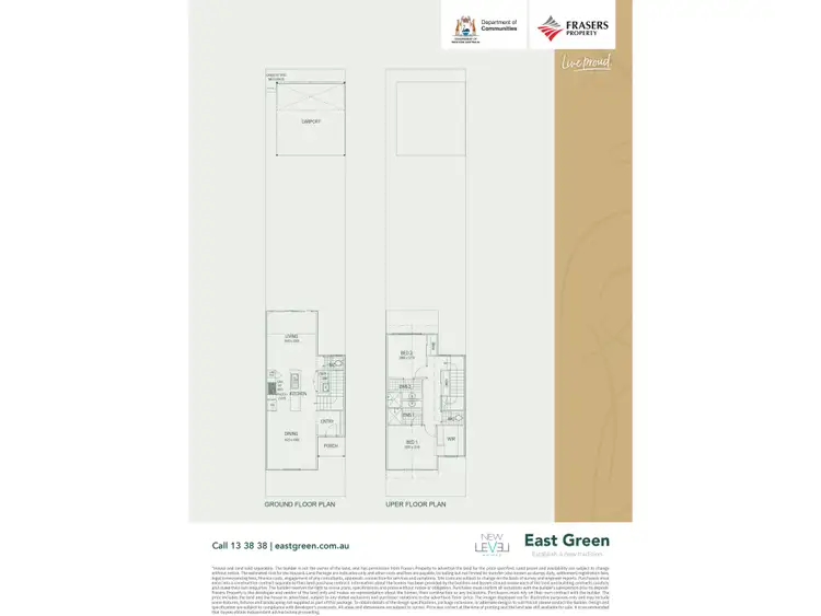 Floorplan of Homely house listing, Lot 62, Carnival Lane, Greenwood WA 6024