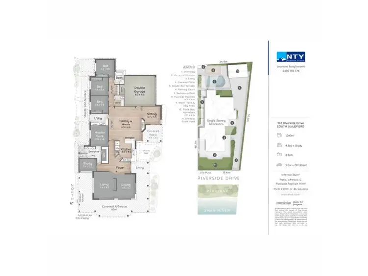 Floorplan of Homely house listing, 102 Riverside Drive, South Guildford WA 6055