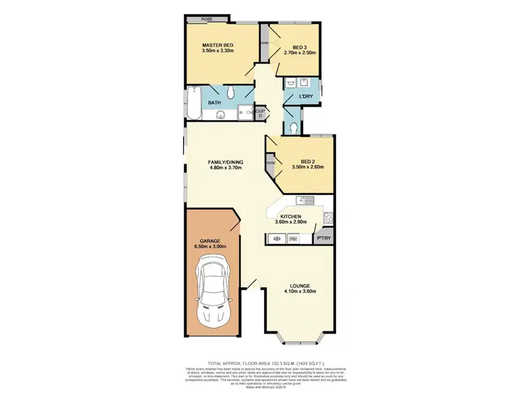Floorplan of Homely villa listing, 15A Wolya Place, Westminster WA 6061