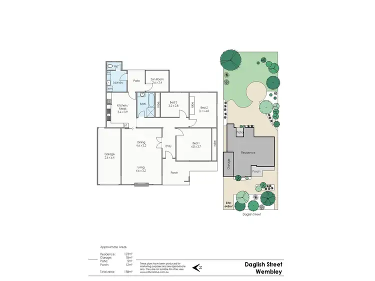 Floorplan of Homely house listing, 106 Daglish Street, Wembley WA 6014