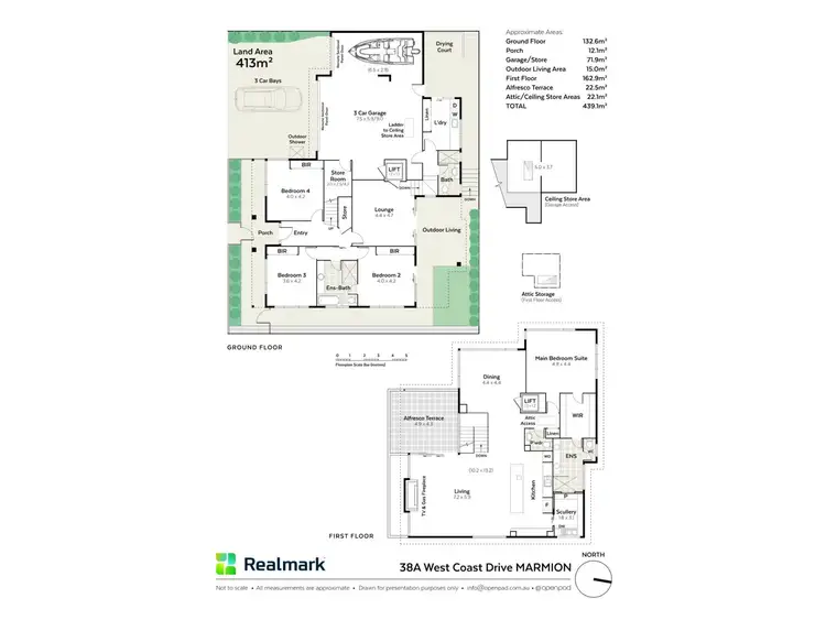 Floorplan of Homely house listing, 38A West Coast Drive, Marmion WA 6020