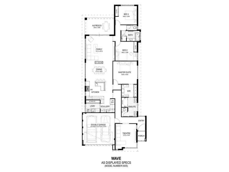 Floorplan of Homely house listing, 22 Willandra Grove, Lakelands WA 6180