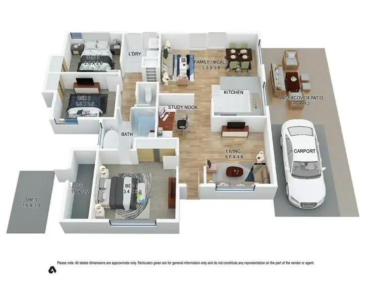 Floorplan of Homely villa listing, 13/23 Helm Street, Maddington WA 6109