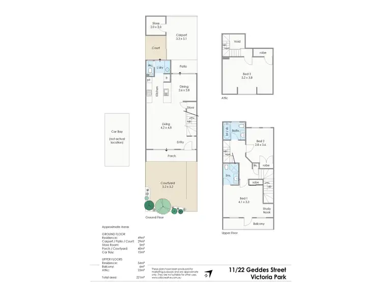 Floorplan of Homely house listing, 11/22 Geddes Street, Victoria Park WA 6100