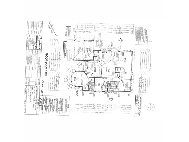 Floorplan of Homely house listing, 2 Federation Drive, Singleton WA 6175
