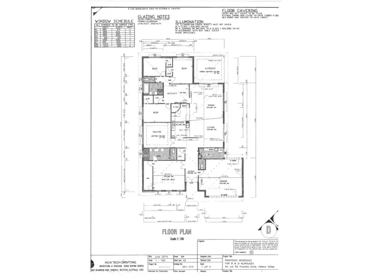 Floorplan of Homely house listing, 5 Triandra Drive, Helena Valley WA 6056