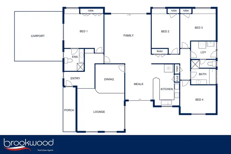 Floorplan of Homely house listing, 13 Springside Crescent, Glen Forrest WA 6071