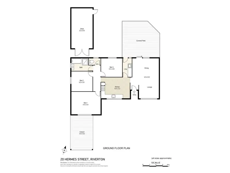 Floorplan of Homely house listing, 20 Hermes Street, Riverton WA 6148