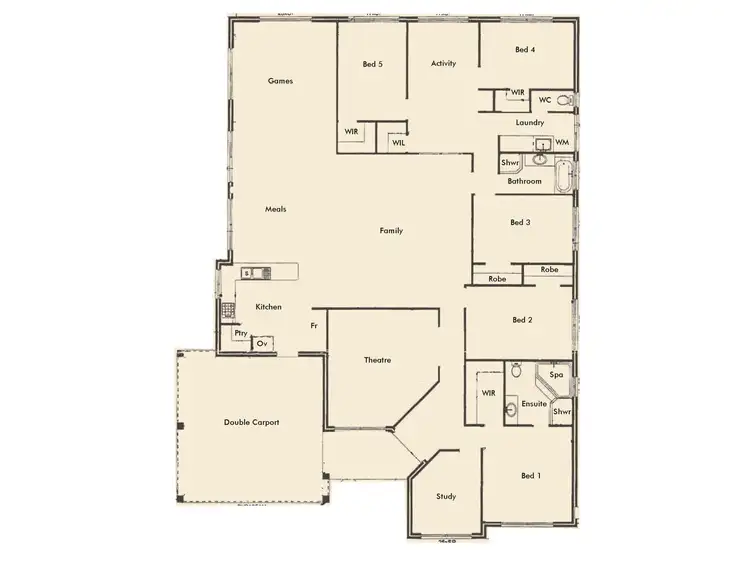 Floorplan of Homely house listing, 37 Tranby Avenue, Serpentine WA 6125