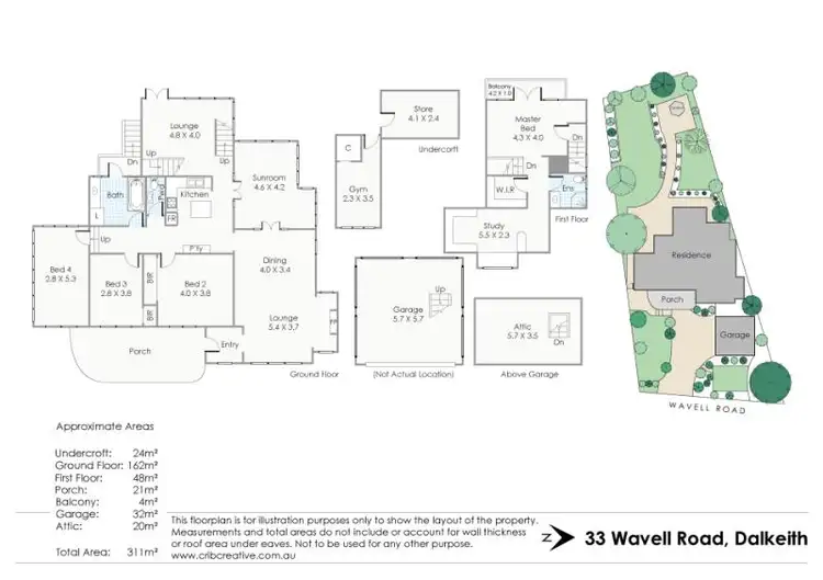 Floorplan of Homely house listing, 33 Wavell Road, Dalkeith WA 6009