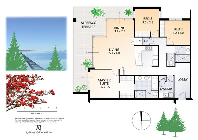 Floorplan of Homely apartment listing, 14/1 Preston Street, Como WA 6152