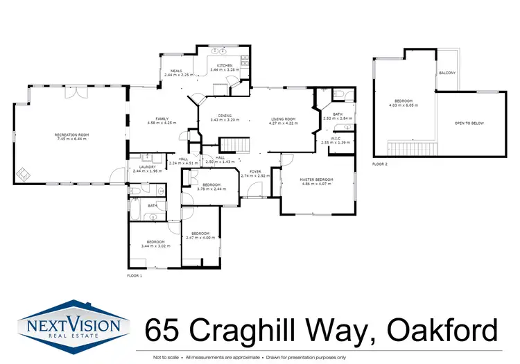 Floorplan of Homely house listing, 65 Craghill Way, Oakford WA 6121