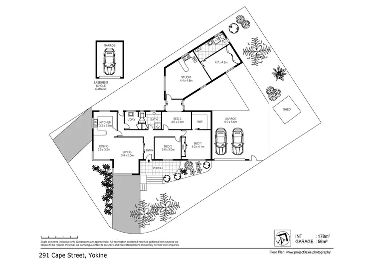 Floorplan of Homely house listing, 291 Cape Street, Yokine WA 6060