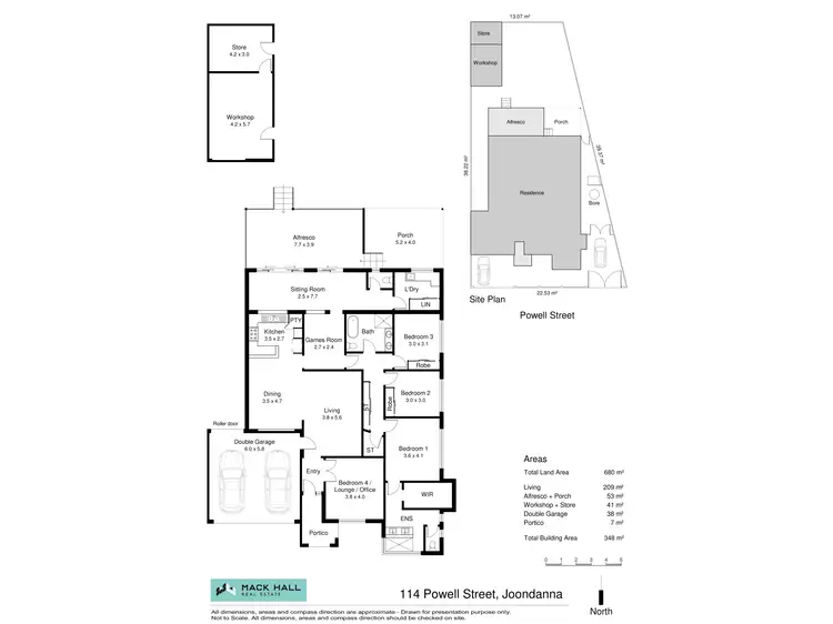 Floorplan of Homely house listing, 114 Powell Street, Joondanna WA 6060