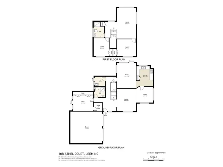 Floorplan of Homely house listing, 10B Athel Court, Leeming WA 6149