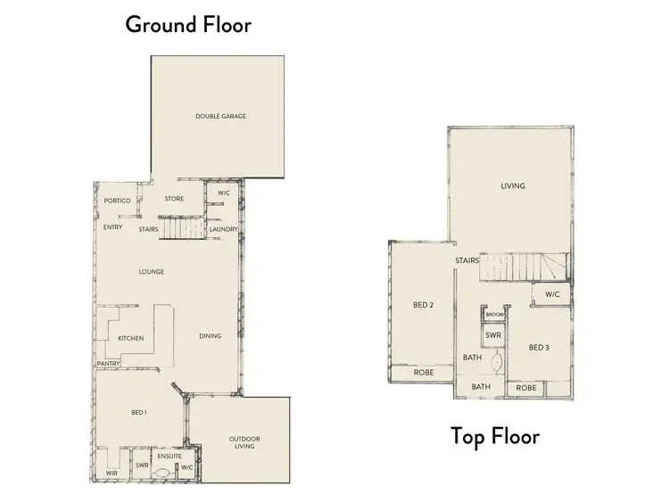 Floorplan of Homely townhouse listing, 5/92 Cooper Street, Mandurah WA 6210