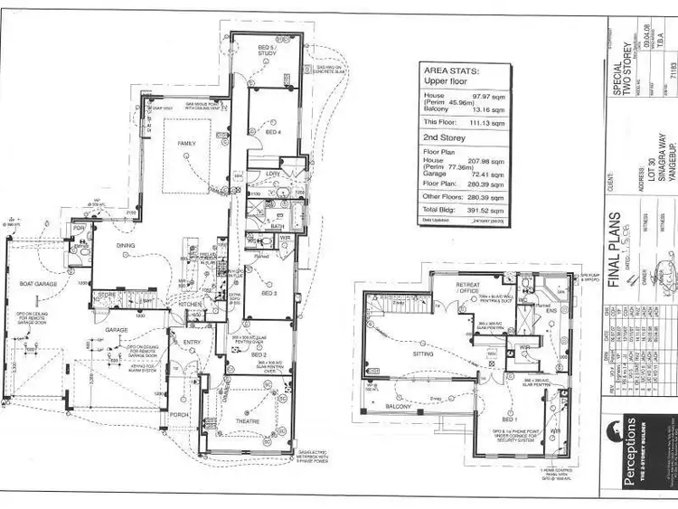 Floorplan of Homely house listing, 13 Sinagra Way, Yangebup WA 6164