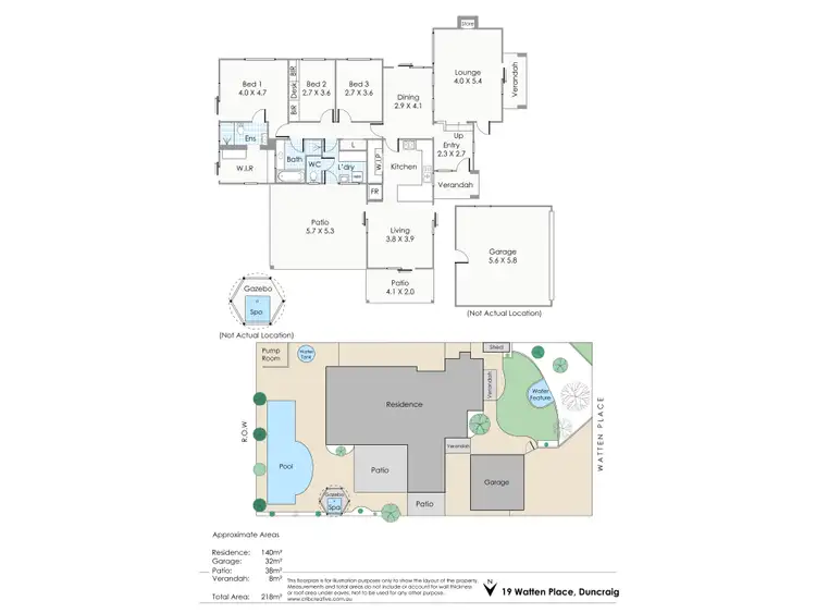 Floorplan of Homely house listing, 19 Watten Place, Duncraig WA 6023