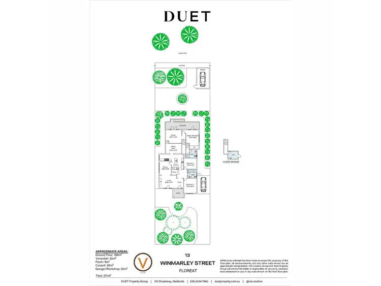 Floorplan of Homely house listing, 13 Winmarley Street, Floreat WA 6014